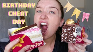 MY BIRTHDAY CHEAT DAY VLOG | TURNING 27