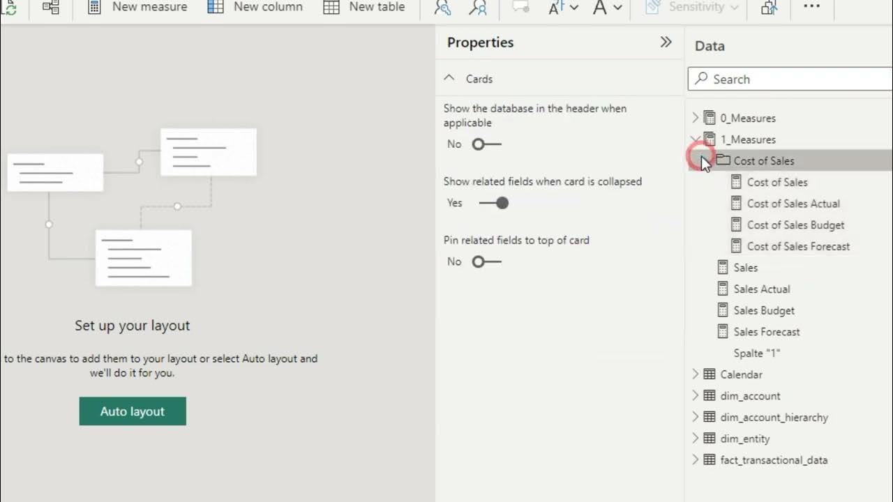Group your measures in power bi in folders zuordnung von measures in