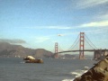 Space Shuttle Endeavour Flies Over Golden Gate Bridge