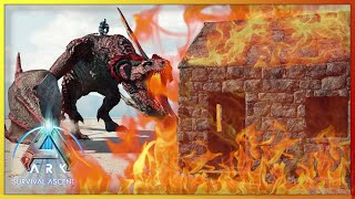 We Raided A Village On our Fire Wyvern For Resources | ARK Amissa Descended Chaos Ep. 30