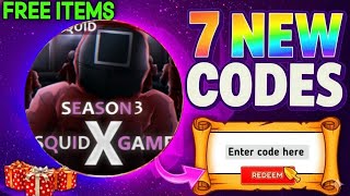*SECRET UPDATE!* | Squid game X CODES 2026 (ROBLOX squid game X)