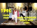 Learn Bhangra on 3 Peg with 5 Basic Steps | 5 Basic Steps | 3 Peg | wedding dance ,easy Bhangra