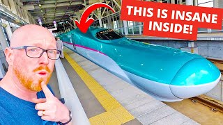 Inside Japan&#39;s INSANELY LUXURIOUS First Class Bullet Train!