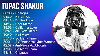 Tupac Shakur 2024 MIX Las Mejores Canciones - Changes, Hit 'em Up, Do For Love, Dear Mama