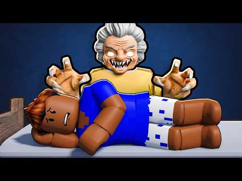 ESCAPE THE EVIL GRANDMA IN ROBLOX!