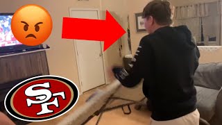 49ers Fan Reaction to Chiefs Game Winning Touchdown to Lose Super Bowl!!! {Rage Live Reaction}