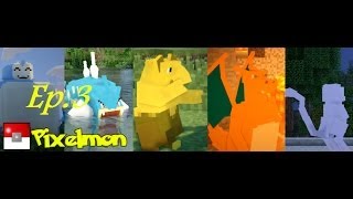Minecraft PIXELMON Ep.3:FIRE STONE!!!