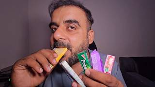 ASMR Slow chewing of gums with extra tingly chewing  Moutsounds