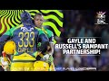 Chris gayle and andre russell smash amazing century for the tallawahs  cpl memories