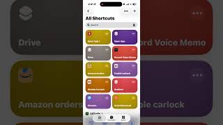 iOS shortcuts