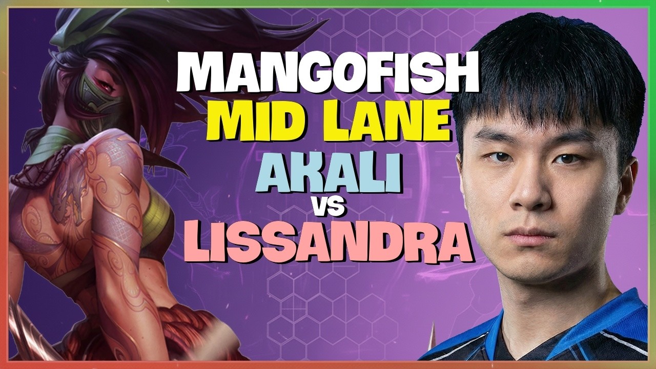 MangoFish Akali : His Mechanic is DEVASTATING this Diamond Lissandra