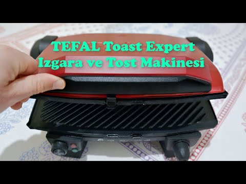 TEFAL Toast Expert 1800W Tost ve Izgara Makinesi İncelemesi