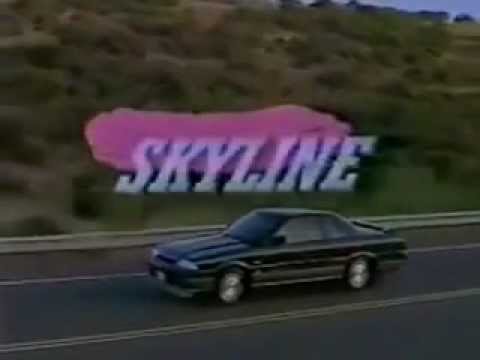 日産スカイラインR31。プロモーションビデオ。 (NISSAN SKYLINE R31