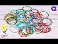How to reuse old bangles at home | Best out of waste | Artkala 457