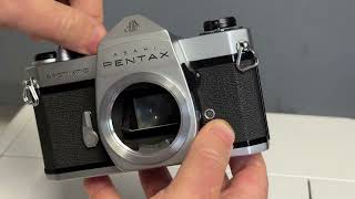 Pentax Spotmatic SP - Shutter Sound