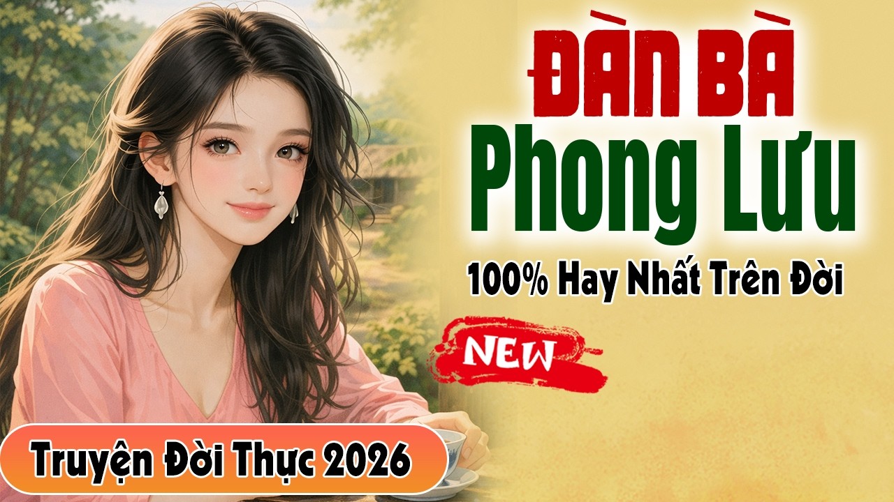 100% Hay Nhất Trên Đời: ĐÀN BÀ PHONG LƯU - Full Truyện Đời Thực Đêm Khuya 2026