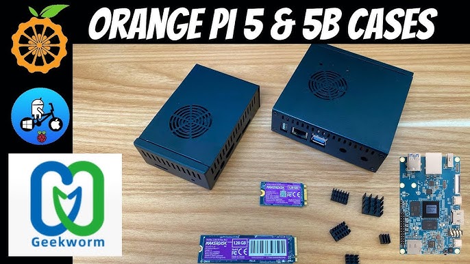  eleUniverse Orange Pi 5 Case/Enclosure with Cooling