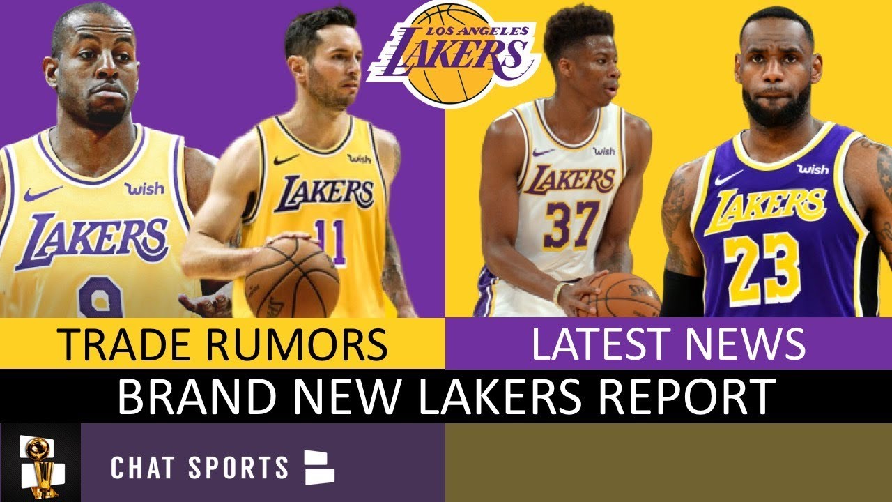 Lakers Trade Rumors On Andre Iguodala Jj Redick Lakers News On Lebron James Load Management Youtube
