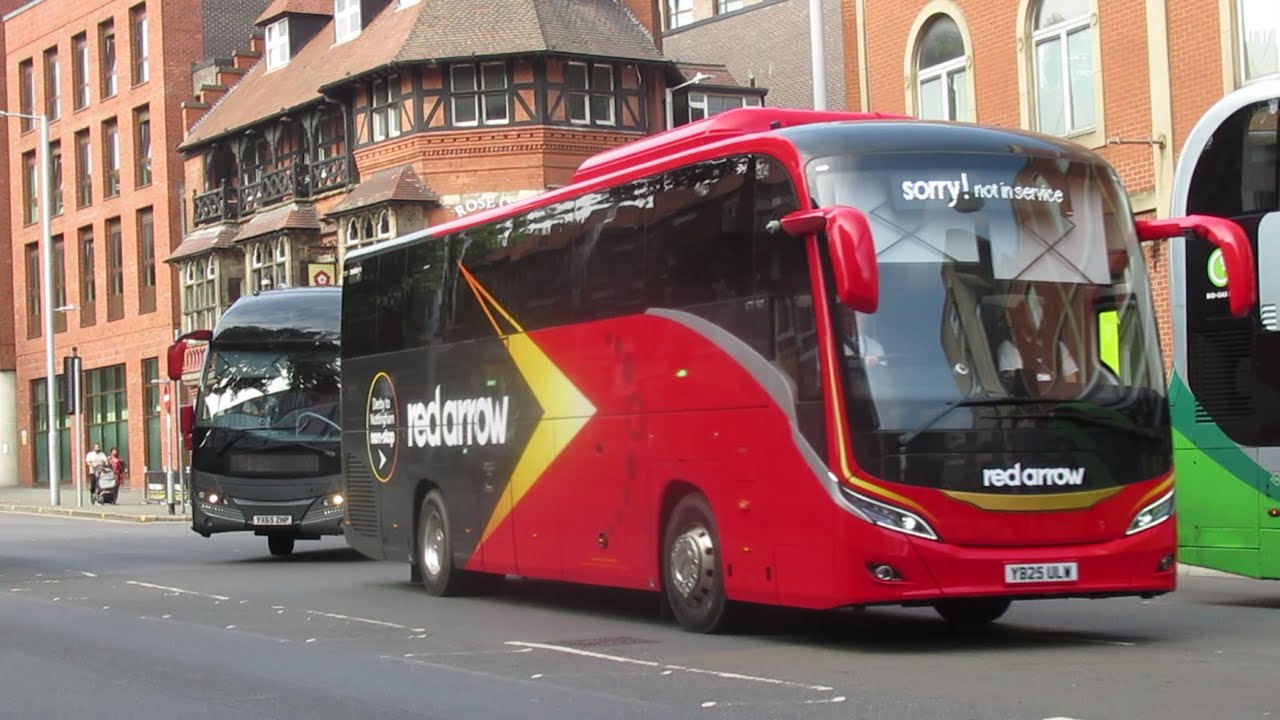 Buses Trains & Trams in Nottingham July 2025 Part 2 (Return of the Omnidekka)