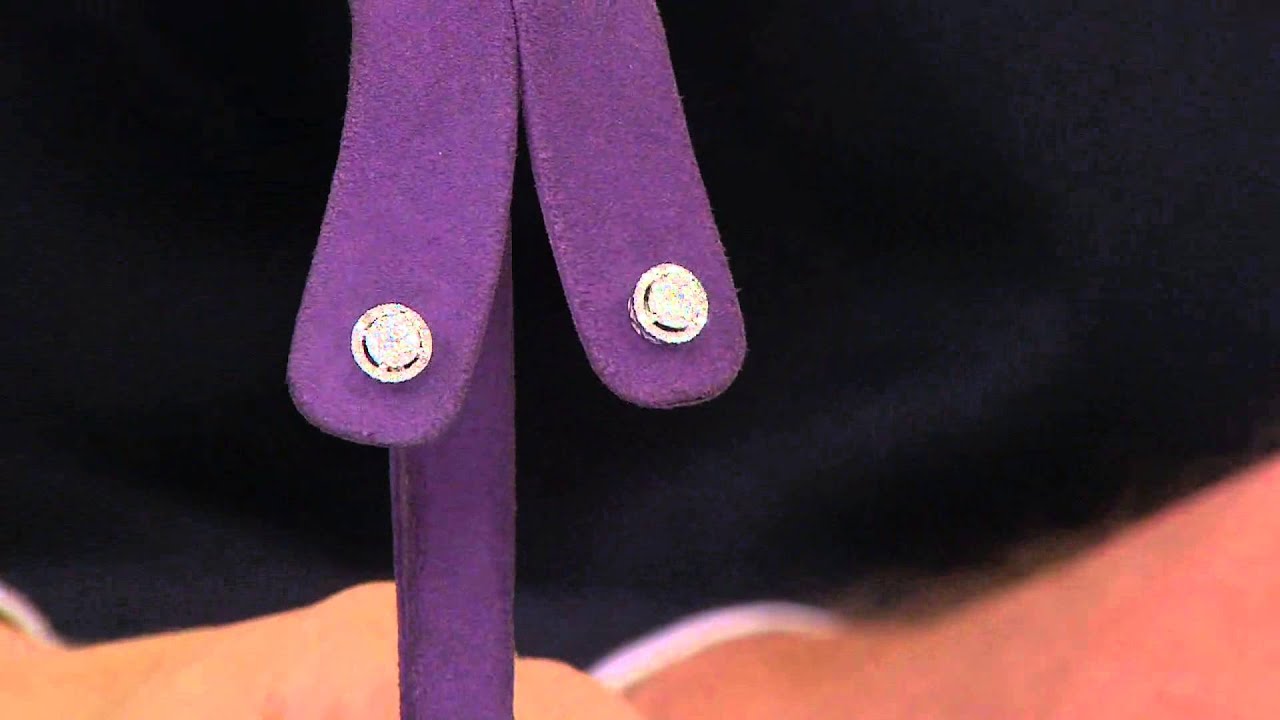 Halo Design Diamond Stud Earrings 14k Gold 1 2 Cttw By Affinity Halo Design Diamond Stud Earrings 14k Gold 1 2 Cttw By Affinity With Jennifer Coffey You