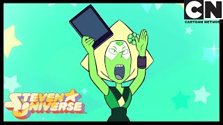 Steven Universe | Peridot Discovers The Internet | Too Short to Ride | Cartoon Network