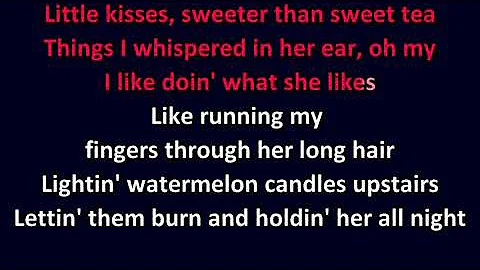 Blake Shelton - Doin' What She Likes KARAOKE