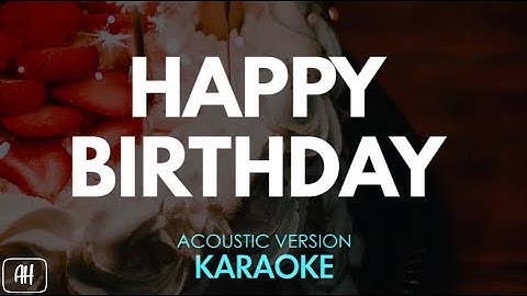 Thumbnail of Happy Birthday (Karaoke/Acoustic Instrumental)