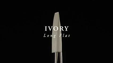 Ivory Long Flat by Rosemary & Co