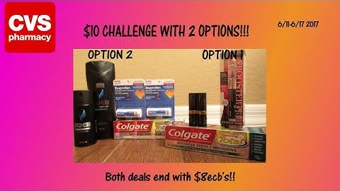 CVS $10 Challenge Coupon Deal w/ 2 Options!! 6/11-6/17 2017