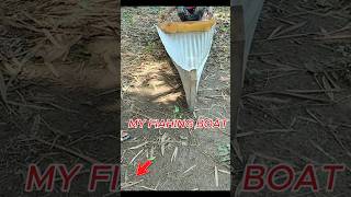 Amazing DIY Tin Fishing Boat Build .#shortvideo #newboat #FishingBoat