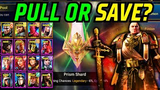 PRISM SHARD SUMMONS! DO WE GO ALL IN OR SAVE FOR FUTURE? | RAID: SHADOW LEGENDS