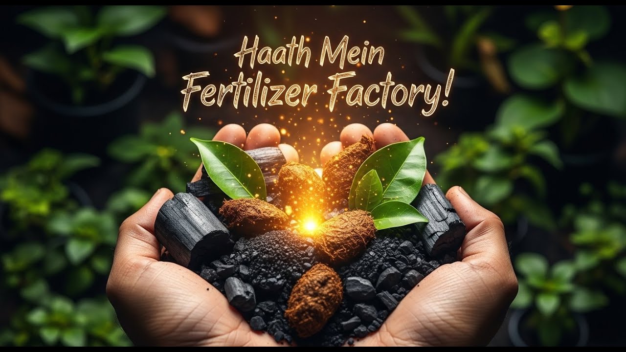 Haath Mein Poori Fertilizer Factory! | Banaye Powerful Khad Sirf Kuch Cheezon Ko Mila Kar
