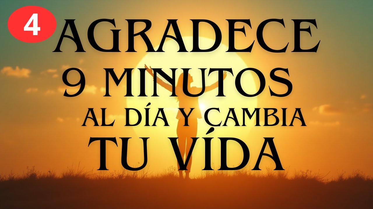 (9 Min) Ejercicio de GRATITUD que TRANSFORMA tu VIDA | Un Puente Hacia ...