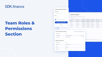 Simplify Team Role Management & User Access Control with SDK.finance
