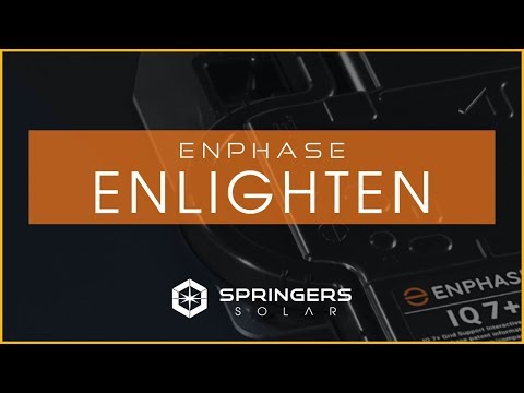 How to view & use the Enphase Enlighten App