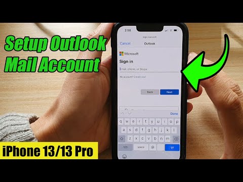 iPhone 13/13 Pro: How to Setup Outlook Mail Account