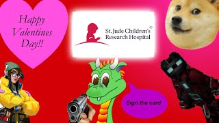 SIGN THIS CARD!!!! | Valentines Day St Jude