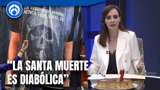 Lilly Téllez se ‘desconecta’ por playera de calavera que habla de AMLO