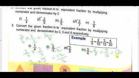 class 5 math exe 7 RBSE Class-5 Maths | Ch-7 Equivalent Fraction ( तुल्य भिन्न ) | part-2