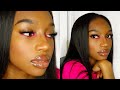 CASUAL GRWM: POP OF PINK LOOK + ZIG ZAG PART! ft. #ISEEHAIRALIEXPRESS | Coco Chinelo