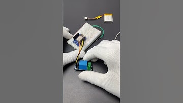 Smart relay making using ESP #webserver #esp #arduino #circuit