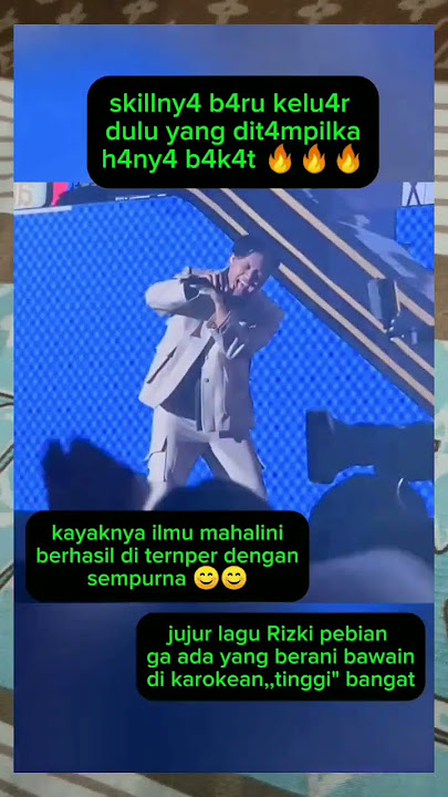 suara tinggi Rizky pebian #rizkyfebian #mahalini #sule #vidioshort #shots #viralshort #artist