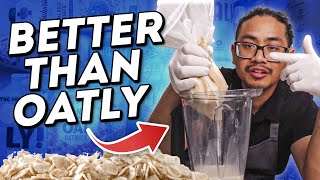 How to Make Oat Milk (BETTER THAN OATLY!)