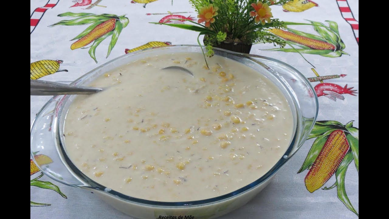 CANJICA CREMOSA SUPER FÁCIL