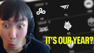 NA MIGHT HAVE A CHANCE?? | Reacting to Group and Play in draws @Doublelift