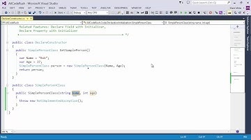 DevExpress CodeRush: Declare Constructor