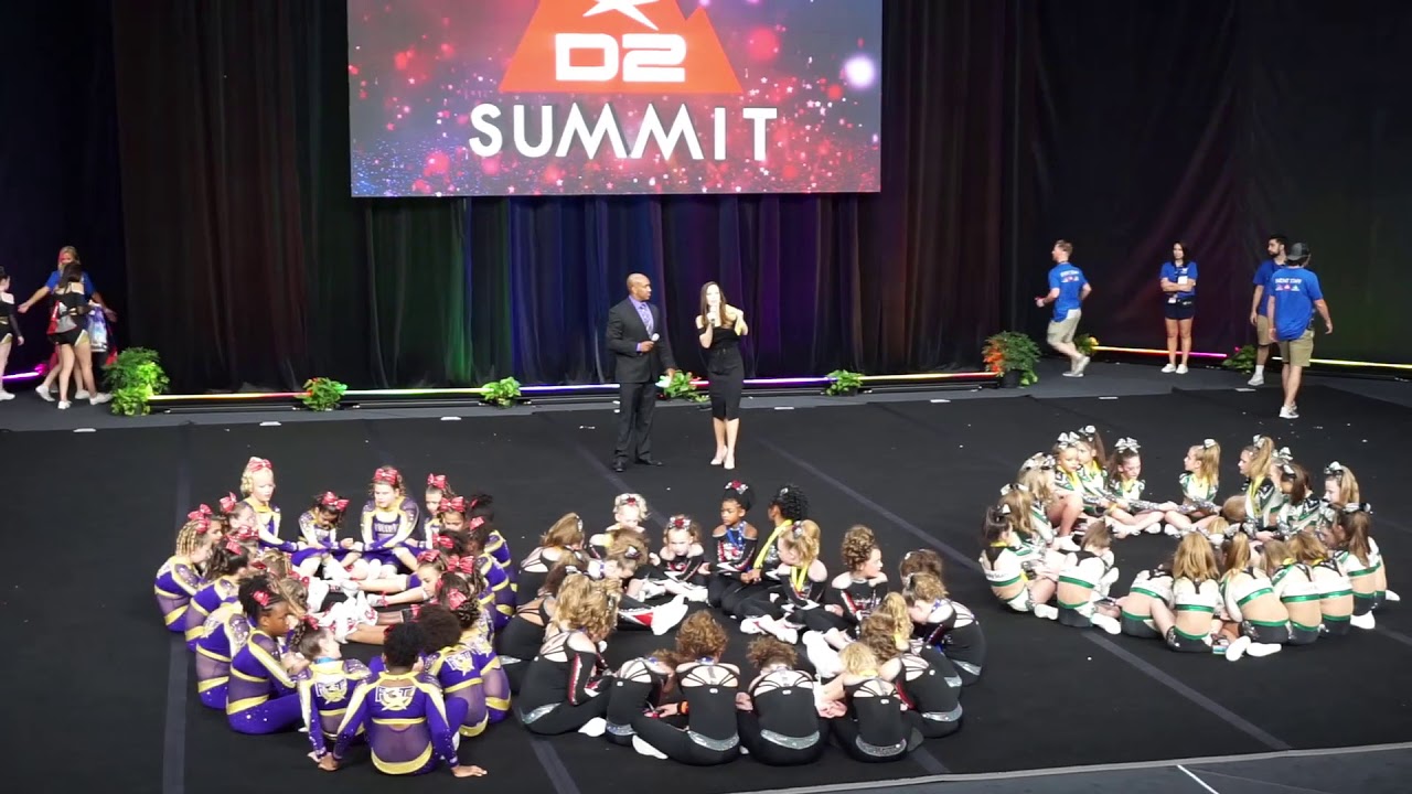 SASSY CATZ * NATIONAL CHAMPIONS * 2018 D2 SUMMIT MEDIUM YOUTH LEVEL 1
