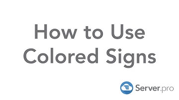 How to Use Colored Signs - Minecraft Java