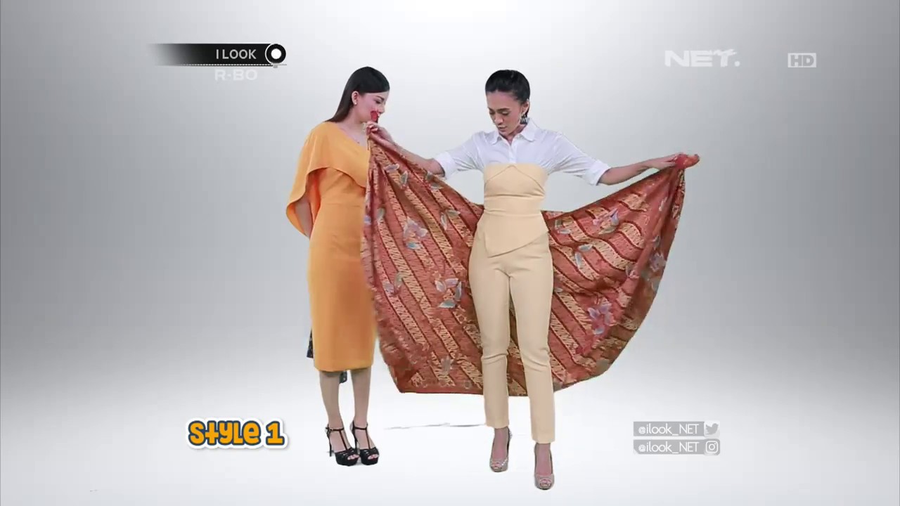 I Look 3 Ways To Wear Kain Batik Youtube