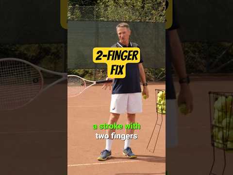 2-Finger Drill for Effortless Topspin